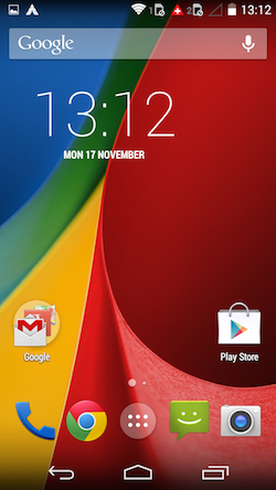 Motorola Moto G (2014) Dual SIM Screen Shot