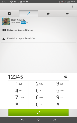 Sony Xperia Z3 Tablet Compact Screen Shot