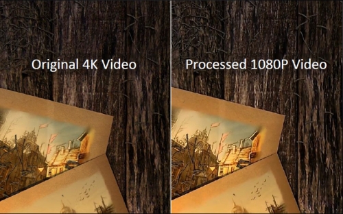 4K-hoz hasonló élmény 1080p-s videóval
