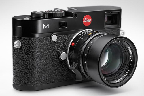 A képen az új Leica M látható – ezt a fényképezőgépet már nem érinti a hibajelenség, mivel ebben nem Kodak CCD van