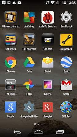 Caterpillar S50 Screen Shot