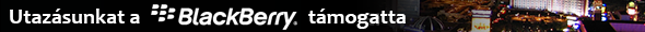Utazásunkat a BlackBerry támogatta