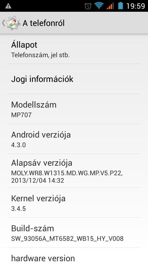 Mpie 707 teszt