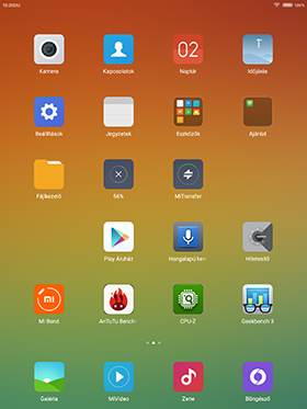  Xiaomi Mi Pad MIUI 5-ös felületet futtat