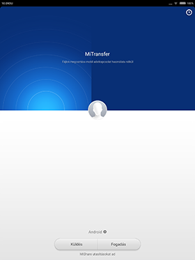  Xiaomi Mi Pad a Mi Transferrel is tud fájlt küldeni