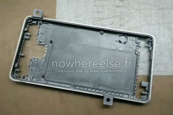 Samsung Galaxy S6 fém váz