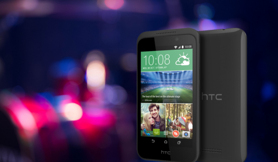 A HTC Desire 320 WVGA felbontású kijelzőt kapott