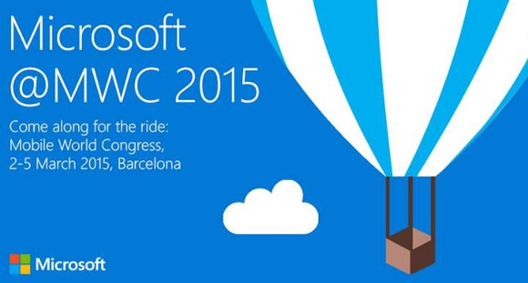 Microsoft sajtóesemény MWC 2015