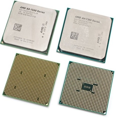 Az AMD A8-7600-as kupakkal ellátott Athlon 64 X2 5200+-os processzor