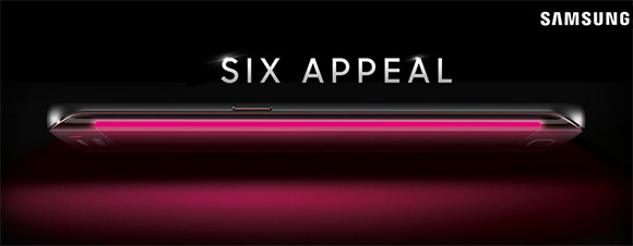 Hivatalos termékfotón a Samsung Galaxy S6 Edge