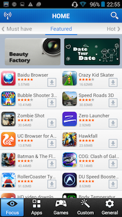THL 4000 Screenshot
