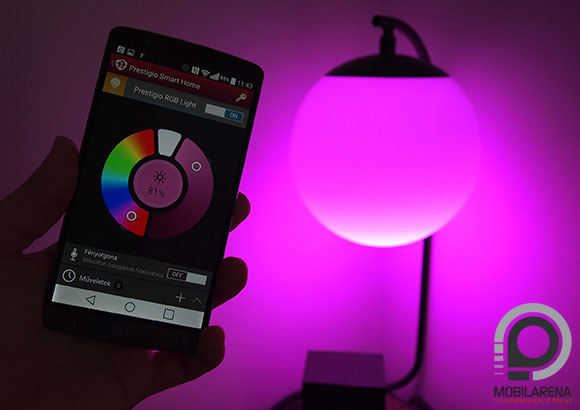 Prestigio Smart Home többszínű led izzó