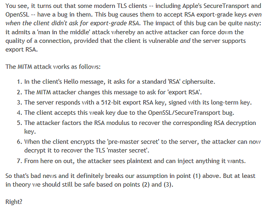 FREAK sebezhetőség