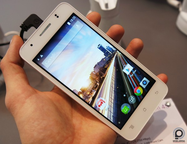 Az Archos 50c Helium 4G LTE hálózatra is felkapcsolódik