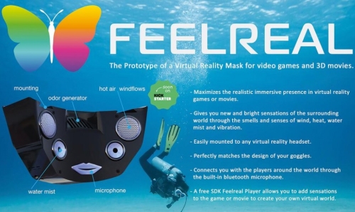 A Realfeel virtuális valóság szemüveg új szintre emeli az élvezeteket