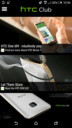A HTC Club gyártói ajánlatokat és szolgáltatásokat küld 