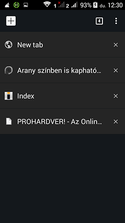 A böngészés lassú a Gigabyte Roma RX-en 