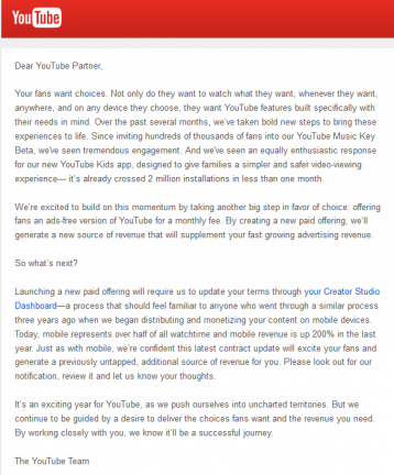 Reklámmentes YouTube