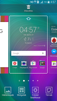 Samsung Galaxy E5 Screen Shot