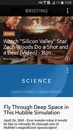 Samsung Galaxy E5 Screen Shot