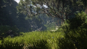 A CryEngine 3.7 Woodland nevű példadizájnja