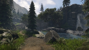 A CryEngine 3.7 Woodland nevű példadizájnja