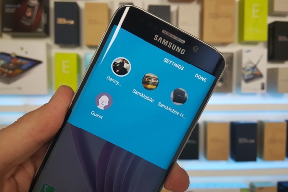 Vendég üzemmód a Samsung Galaxy S6 edge készüléken