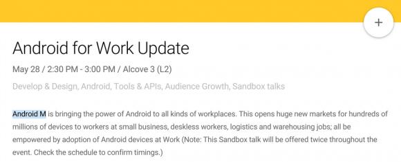 Már a májusi Google I/O-n bemutatkozhat az Android M