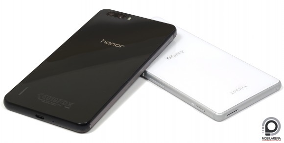 A Honor 6 Plus oldalaira kerültek a gombok és a SIM-tálcák
