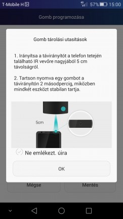 Az Okos vezérlő programozható