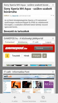 A Honor 6 Plusszal a böngészési sebesség jó, de nem hibátlan