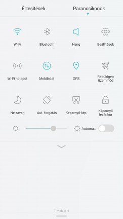 Az EMUI-ban alkalmazásmenü nincs