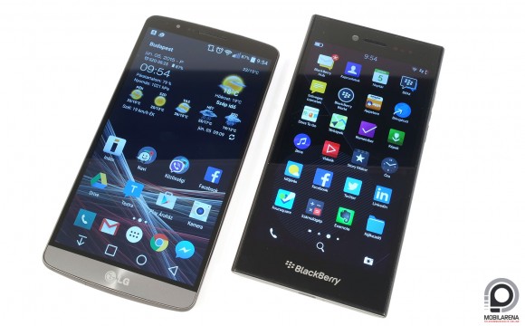 BlackBerry Leap vs. LG G3