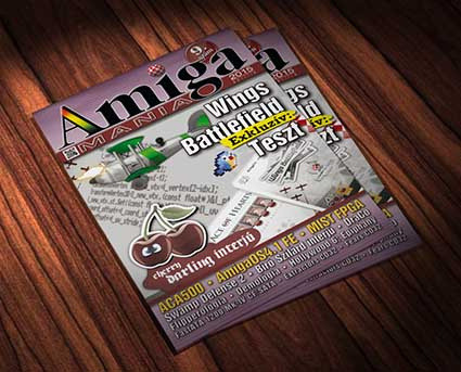 Amiga Mánia magazin, online ingyenes, papíron rendelhető.