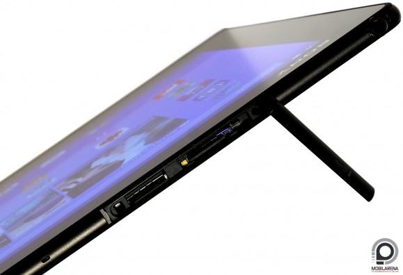A Sony Xperia Z4 Tablet kijelzője kitűnő, kivéve a kalibrációt