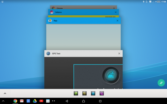 A Sony Xperia Z4 Tablet ablakos alkalmazásokat is futtat