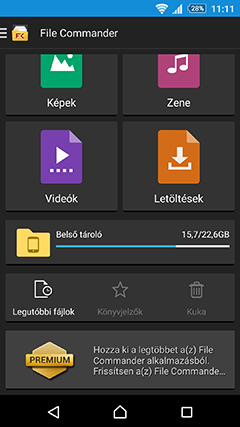 Sony Xperia Z3+ Screen Shot