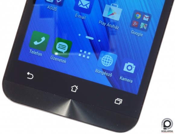 Az ASUS Zenfone 2 ZE500CL képernyőkávái vastagok