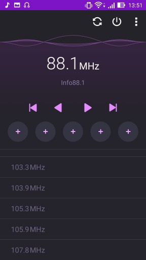 Az ASUS Zenfone 2 ZE500CL FM-rádiója füles csatlakoztatásával működik