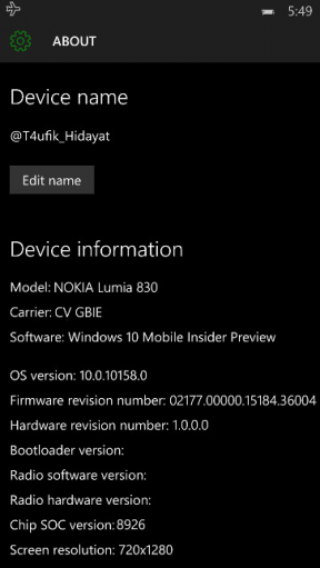 A beállításmenük sötét háttere viszont megmarad