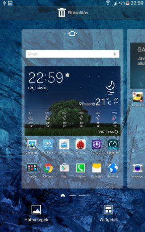 A Samsung Galaxy Tab Active szoftvere Android 4.4.4-en alapszik