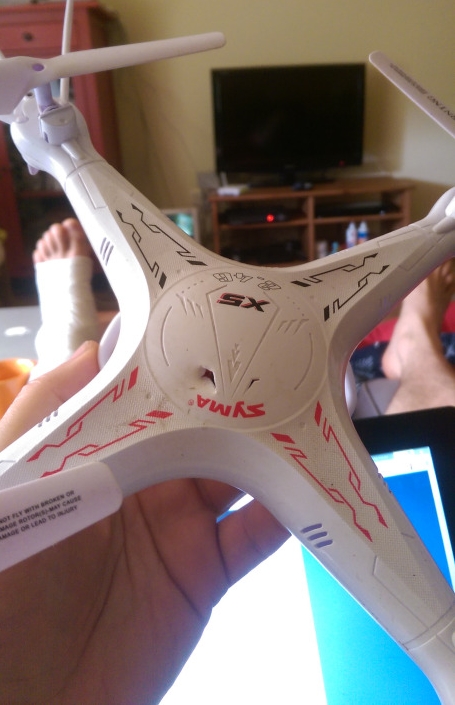 A lukak rajta a kutya fogának nyomai