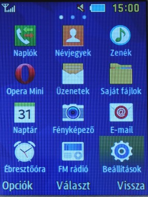 Samsung Xcover550 screenshot