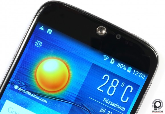 Az Acer Liquid Jade IPS megjelenítője átlagos