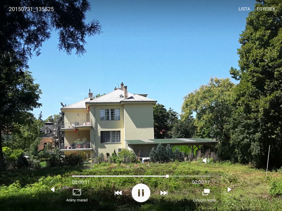 A Samsung Galaxy Tab S2 videolejátszója 4K-s klipekkel is megbirkózik