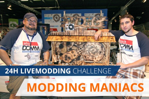 Ali Abbas és Johannes Loew a MODDING MANIACS csapatban