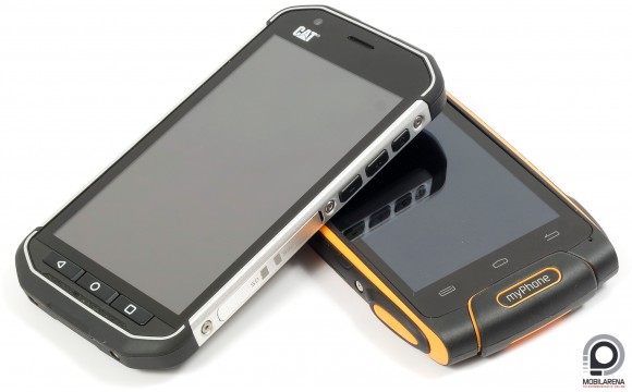 Strapakészülékek egymás között: a CAT S40 és a myPhone Hammer Axe LTE