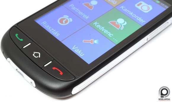 A hívásmegszakító gomb visszalépésként is funkcionál