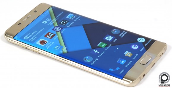 Az S6 edge+ a második két oldalán lehajló kijelzős Galaxy