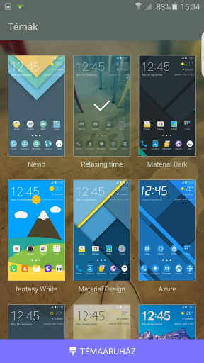 A Samsung Galaxy S6 edge+ témaáruháza roskadozik a sok-sok hasznos és érdekes témától